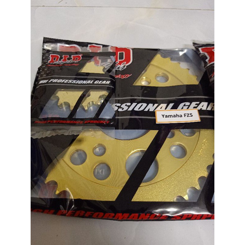 Nhông sên dĩa cho xe Yamaha Fzs150 v1, v2