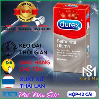 Bao Cao Su Durex ( hộp 12 cái )