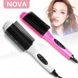 Lược Điện Tạo Kiểu Tóc Đa Năng NoVa 8810 - Lược Uốn Cụp, Uốn Xoăn, Dập Xù Phồng Phù Hợp Với Mọi Người
