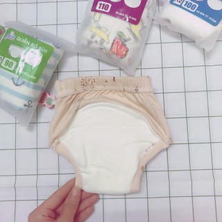 Quần tập bỏ bỉm Goodmama 6 lớp thấm hút size 80/90/100/110 cho bé ( từ 5-16kg)