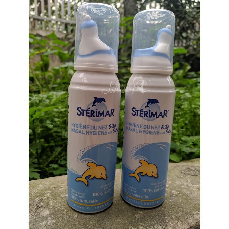 [Mẫu mới nội địa Pháp] XỊT MŨI NƯỚC BIỂN - XỊT MŨI CÁ HEO PHÁP STERIMAR BLOCKED NOSE