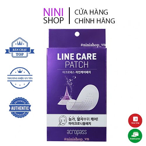 Miếng dán Cải thiện nếp nhăn AcroPass Line Care Patch (4 patches)