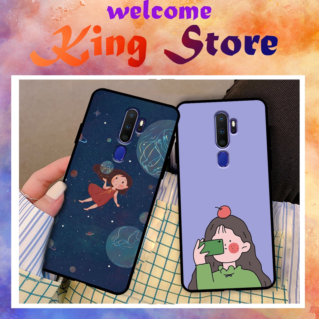[HOT] Ốp lưng Oppo A5-2020/Oppo A9-2020 in hình bé gái siêu dễ thương