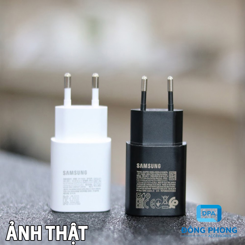 Củ Sạc Nhanh Samsung 25W PD Type C Chính Hãng