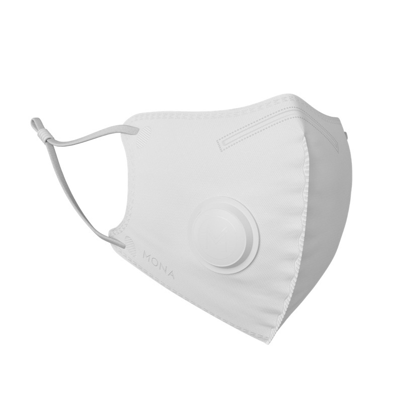 [Mã MONAKM20 giảm 20%] Một chiếc khẩu trang Mona tiêu chuẩn N99 có Van ngăn 99% hạt bụi siêu mịn kích thước 0,3 Mircrome