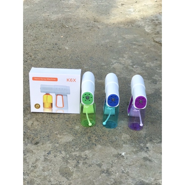 (Xã kho tết) Súng xịt khử khuẩn K6x logo mặt cười - Máy phun sương mạnh, hạt sương mịn tiết kiệm cồn | BigBuy360 - bigbuy360.vn
