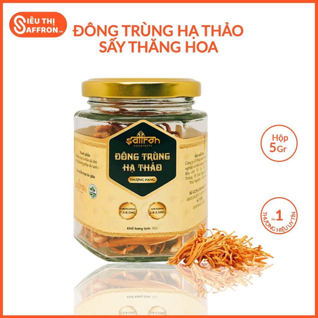 Nấm Đông Trùng Hạ Thảo 5Gram