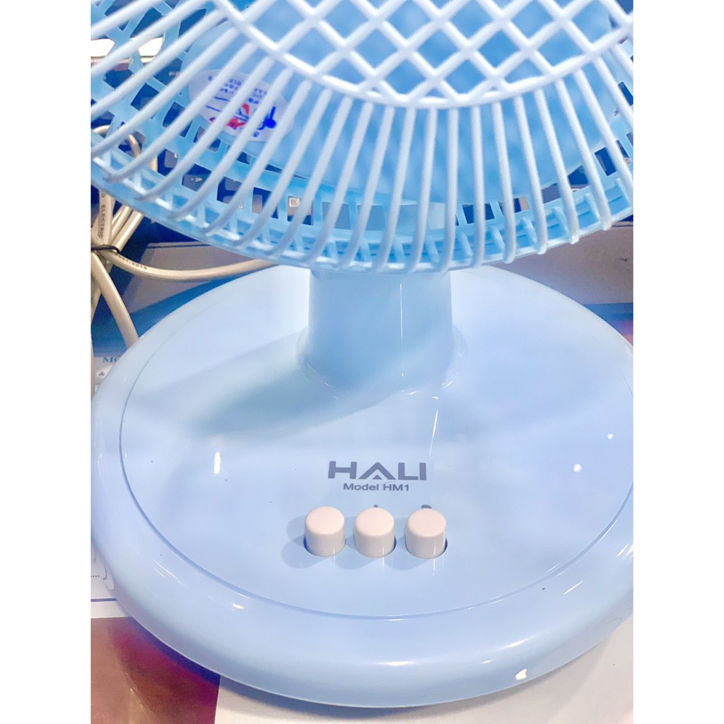 [CÓ NOWSHIP 1H] Quạt Bàn Mini HM1 HALI 28W Hàng Chính Hãng- BH 1 năm