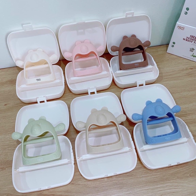 Gặm nướu silicon tmg hình gấu đáng yêu, Suzy baby