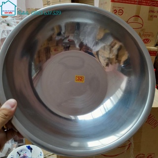 Thau inox sâu/chậu inox nhiều size