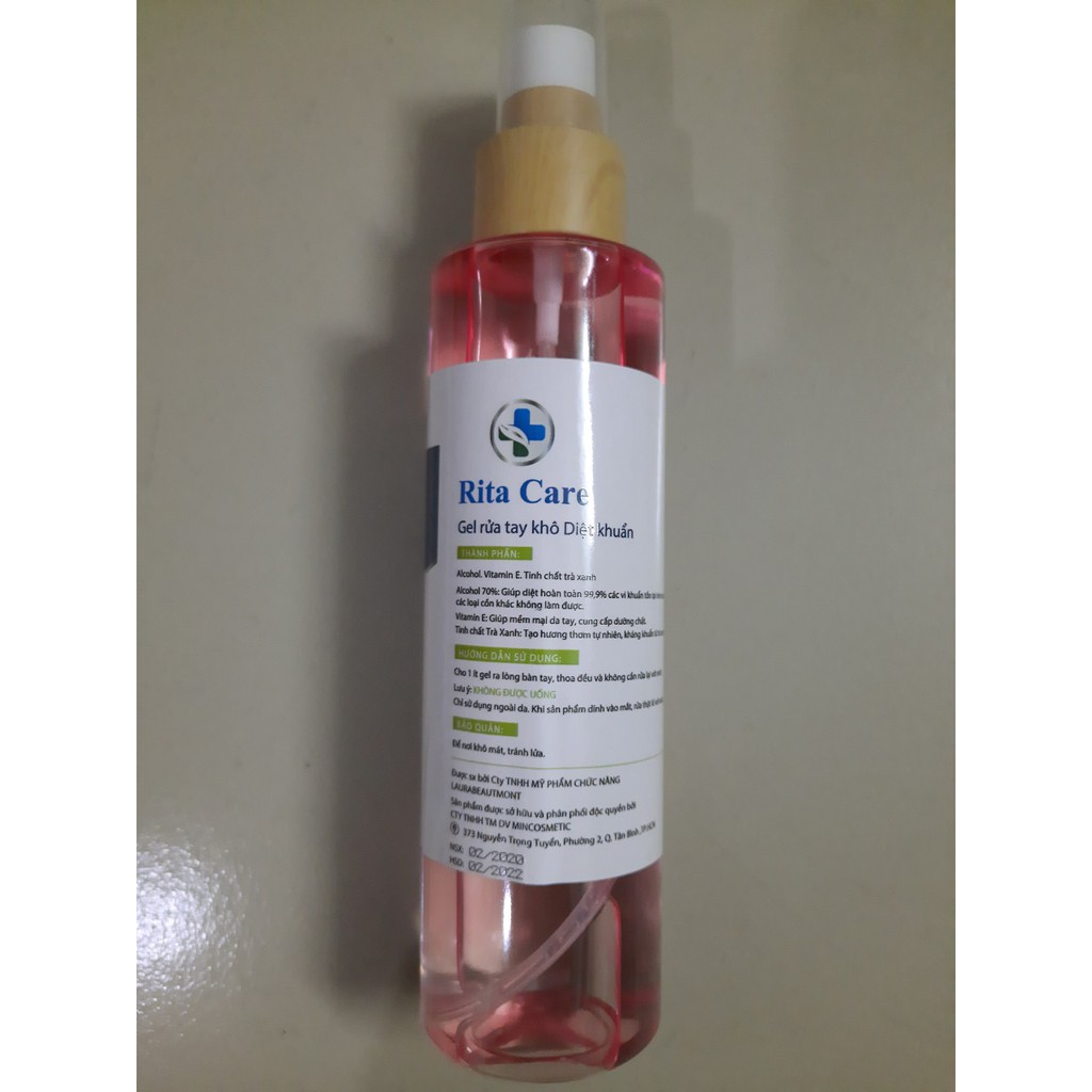 Gel rửa tay kháng khuẩn dạng xịt