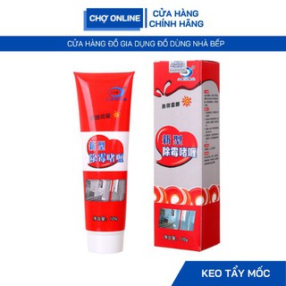 Gel tẩy nấm mốc tẩy trắng đa năng 120g, keo tẩy nấm mốc silicon thông dụng