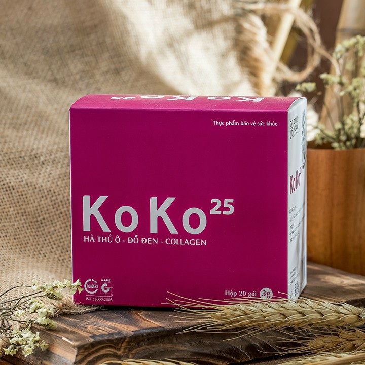 Cao Khô Hà Thủ Ô Collagen KoKo 25 Cocayhoala Đẩy lùi lão hóa