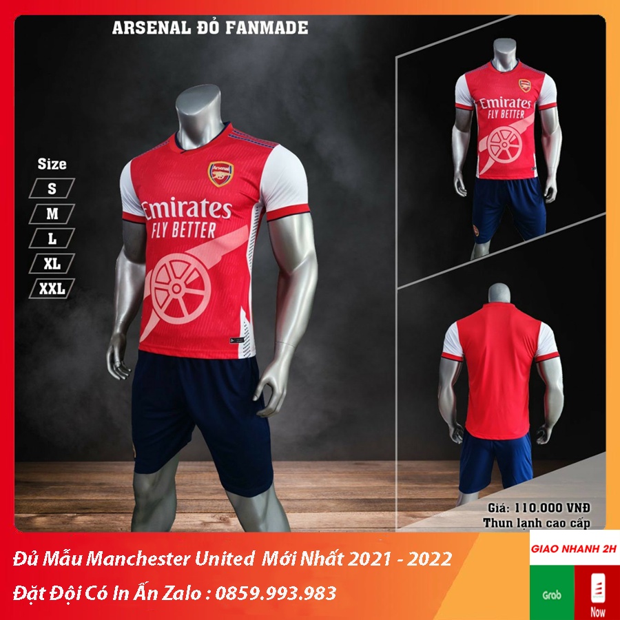 Bộ áo bóng đá Arsenal , Bộ áo quần đá banh clb Arrsenal đủ mẫu mùa mới nhất [ P05 ]