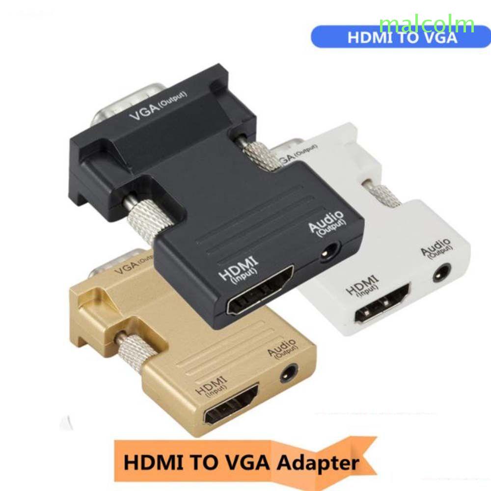 Bộ chuyển đổi HDMI sang VGA 1080P TV Box MALCOLM chất lượng