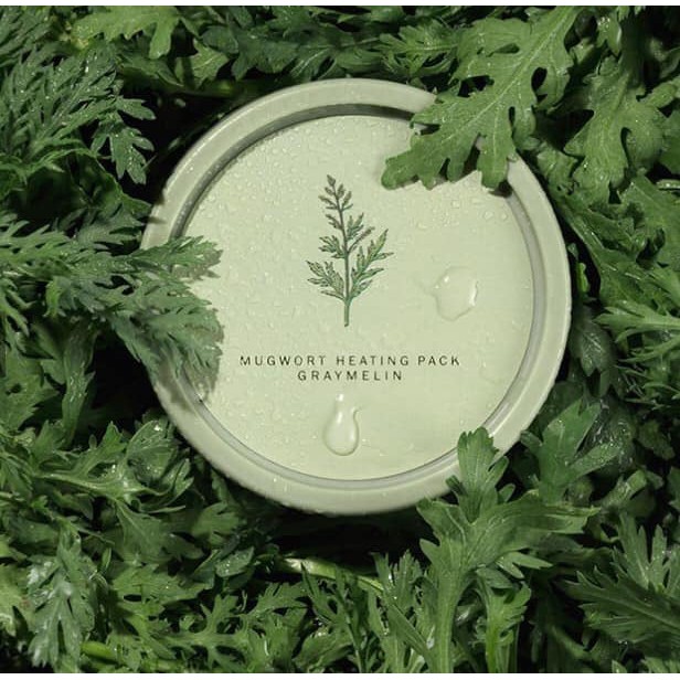 Mặt nạ ngải cứu thải độc da Graymelin Mugwort Heating Pack 100g