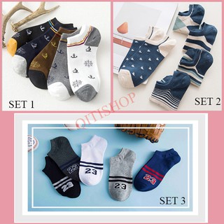 5 đôi tất/vớ nam hàn quốc dễ thương - mã qt03