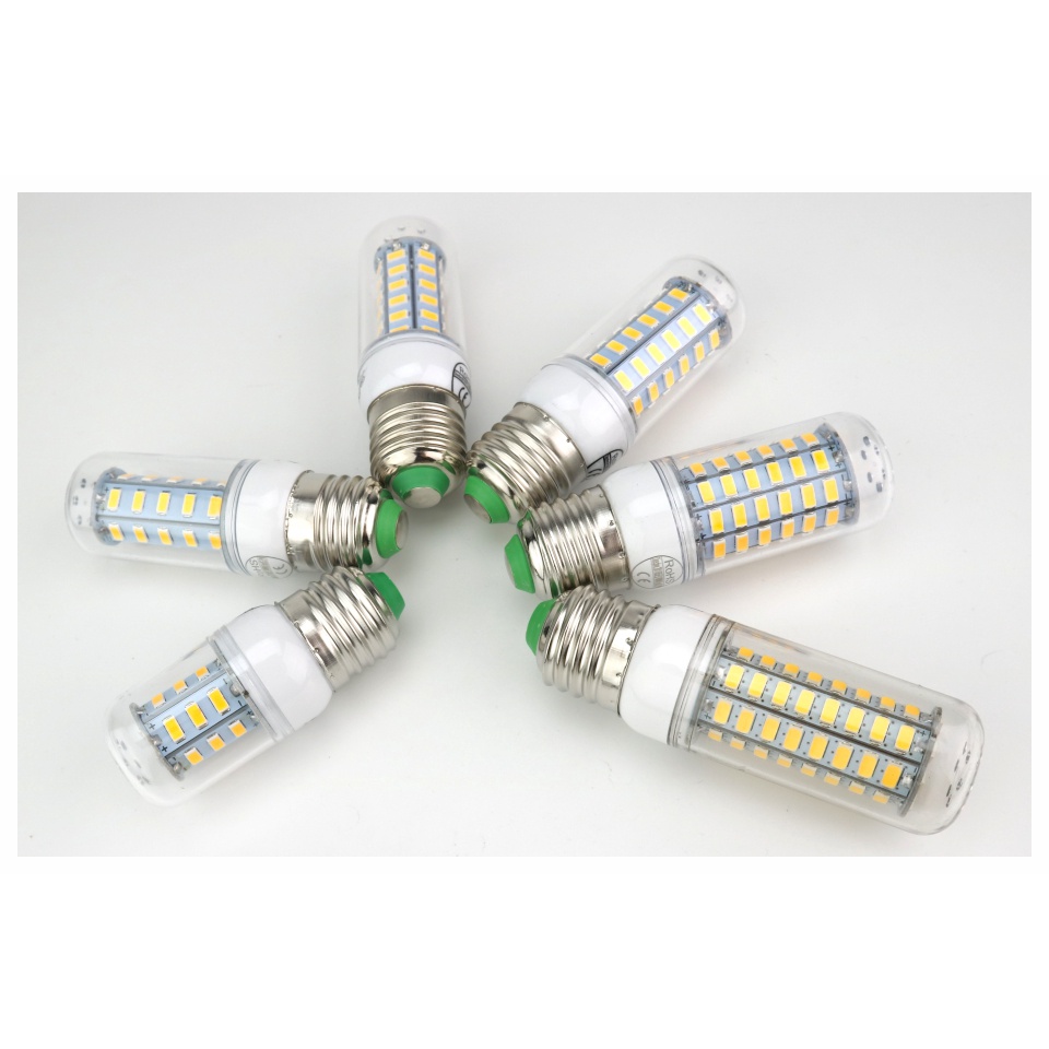 Bóng Đèn LED Bắp Ngô E27 E14 24 36 48 56 69 72LEDs SMD5730 220V