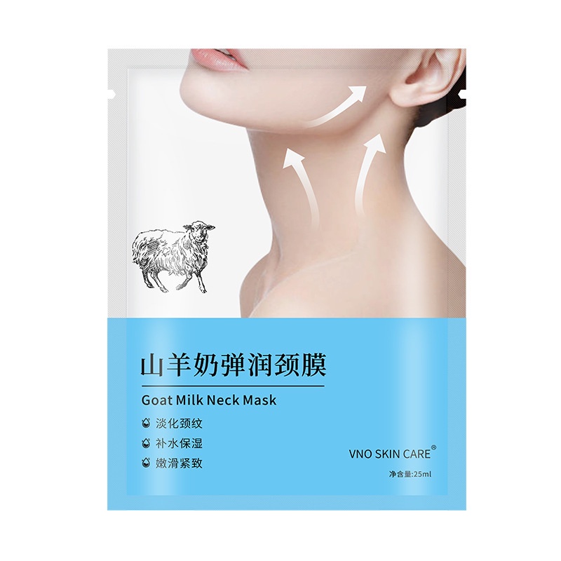 Mặt Nạ Cho Cổ Chiết Xuất Sữa Dê Hỗ Trợ Dưỡng Ẩm Chăm Sóc Da