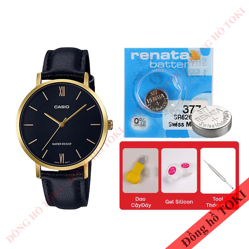 Pin thay cho đồng hồ đeo tay casio LTP-VT01 dây da các màu