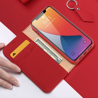 Bao da iPhone 13 Pro Max hiệu Dux Ducis dạng ví