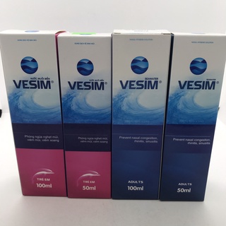 Vesim nước muối biển vệ sinh mũi
