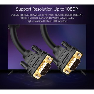 Cáp vga 1.5m cao cấp ugreen 11630