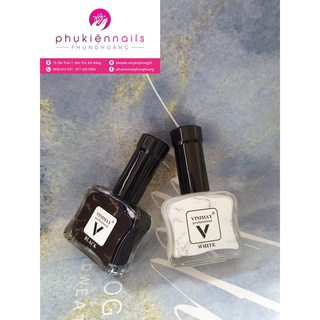 Loang Cồn Trắng - Đen Vinimay Tạo Loang Vân Đá Cực Đẹp - Lẻ 1 Chai 15ml