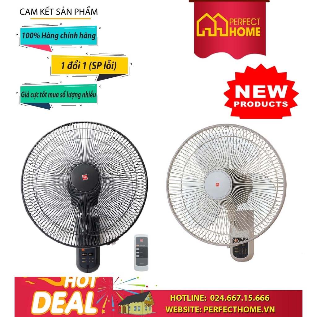 BÃO SALE {Hàng chính hãng} ( Hàng_Chính hãng)Quạt treo tường KDK M40M BK M40M GY M40M(BK/GY)