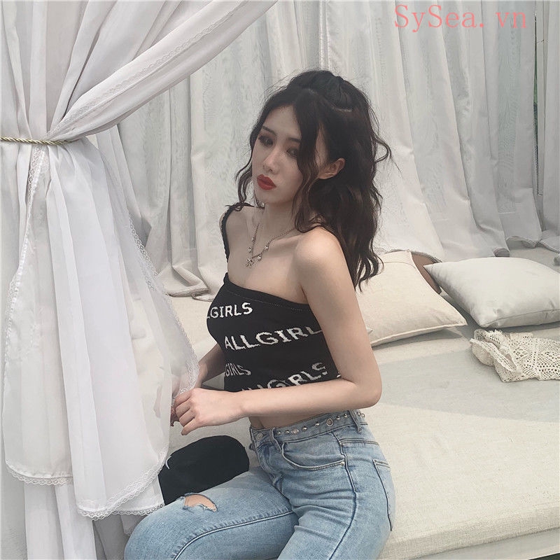 Áo Lửng Hai Dây Quyến Rũ Dành Cho Nữ