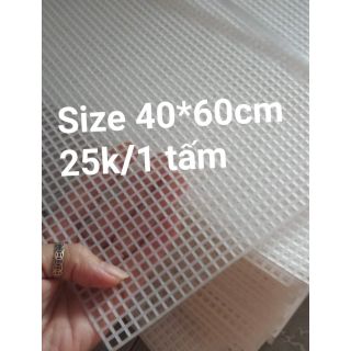Cavas lỗ vuông tấm 40*60cm