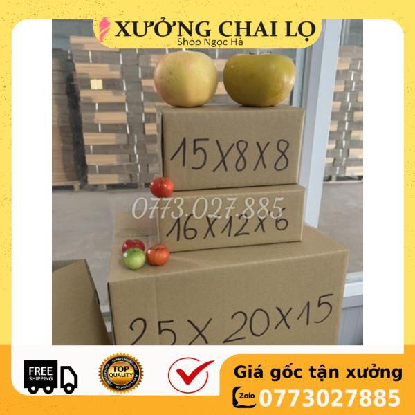 Hộp Carton Giá Rẻ ❤ TRÙM SỈ ❤ [15x8x8] Thùng Hộp Carton Đóng Gói Hàng , phụ kiện du lịch