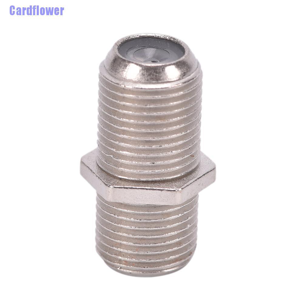 Bộ 10 Đầu Nối Cáp Đồng Trục F / F Jack Rg6 | BigBuy360 - bigbuy360.vn