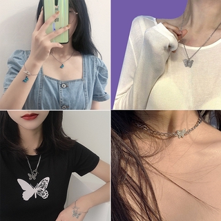 Vòng cổ/đeo tay hình bướm kiểu Hàn đáng yêu