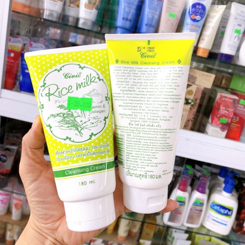 Sữa rửa mặt gạo Civic Rice milk