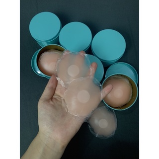 Miếng dán ngực silicon, dán ngực hộp 5 cặp sử dụng nhiều lần