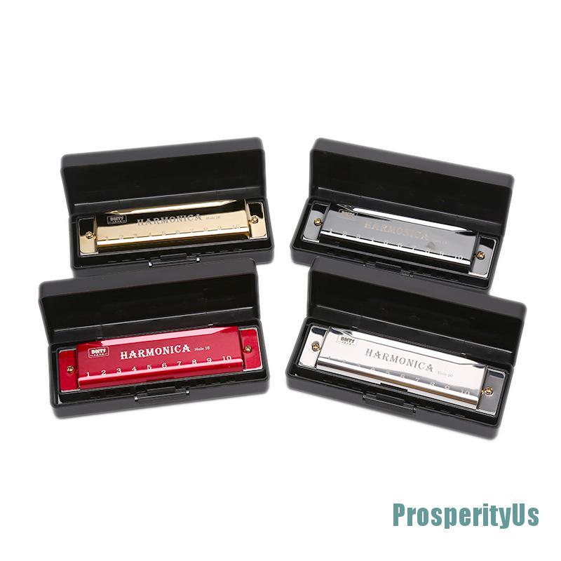 Kèn Harmonica 10 Lỗ Dành Cho Người Mới Bắt Đầu Học