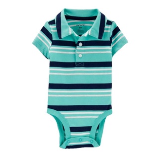 Bodysuit có cổ cho bé trai 3-24M