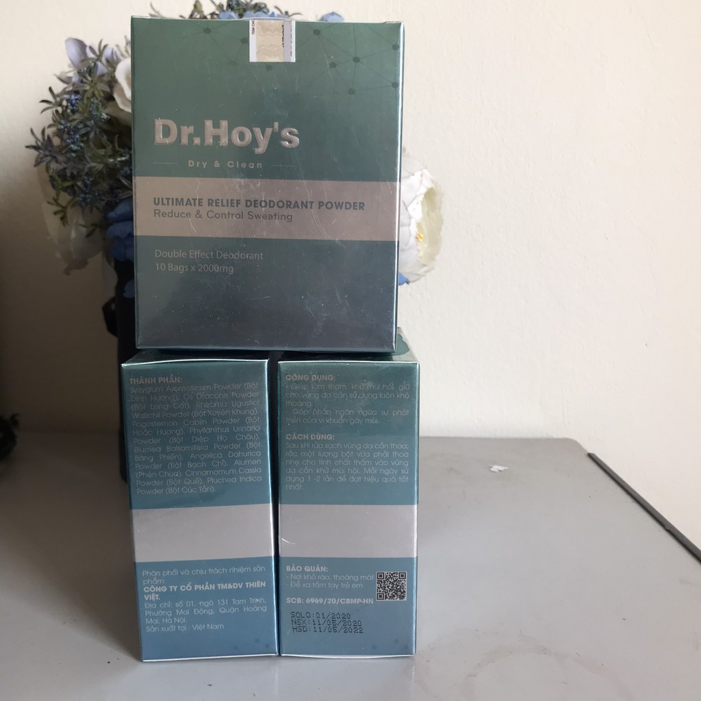 Dr. Hoy's Đặc Trị Hôi Chân, Hôi Nách, Kiểm Soát Mồ Hôi | BigBuy360 - bigbuy360.vn