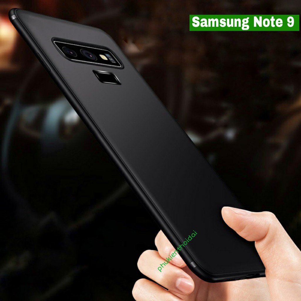 Ốp Samsung Galaxy Note 9 dẻo màu chống ố vàng ( bảo vệ camera)