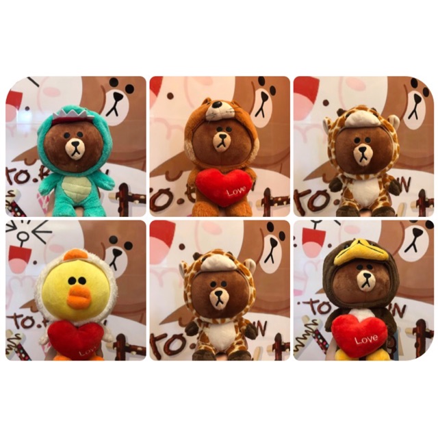 Gấu Brown 25cm