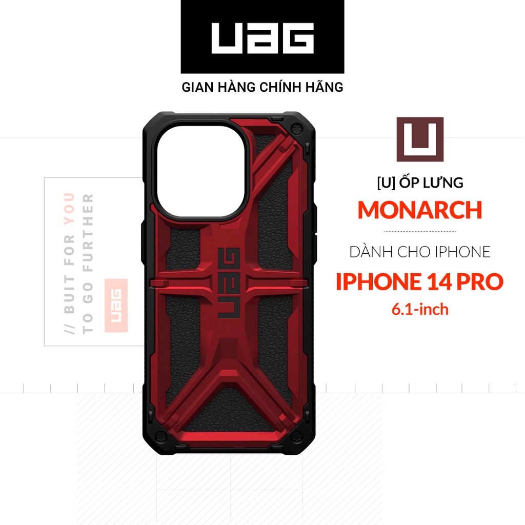 Ốp Lưng UAG MONARCH Cho iPhone 14 PRO [6.1 INCH]