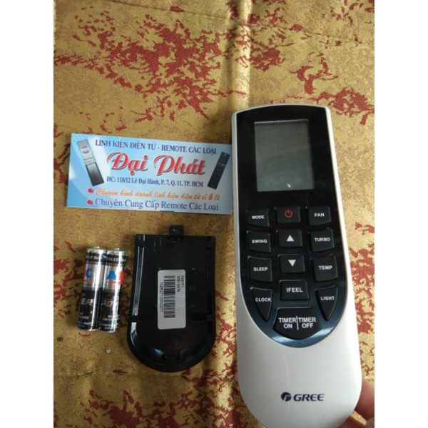 Điều Khiển Máy Lạnh GREEinveter Đen Trắng ( Hàng Chính Hãng Mới 85%)