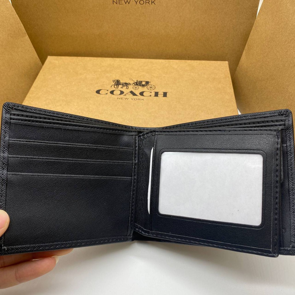 Ví Coach/F74771/Ví Đựng Thẻ/Thẻ/Hai @-@%