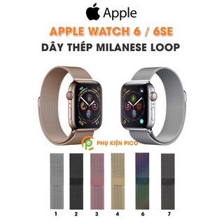 Mua Dây Apple Watch Series 6 / Apple Watch SE 40/44 mm thép không gỉ có khóa nam châm - Dây Milanese Loop Apple Watch
