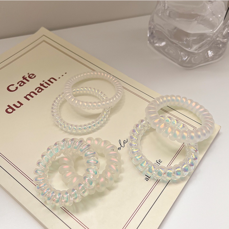 Dây Buộc Tóc Cao Su Kiểu Dáng Đơn Giản Phong Cách Hàn Quốc
