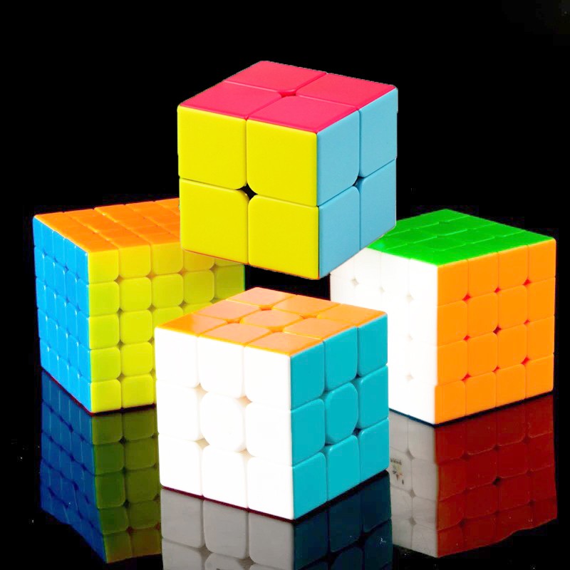 Combo 6 Rubik 2x2x2, 3x3x3, 4x4x4, 5x5x5, 6x6x6, 7x7x7 - Trọn Bộ 6 Rubik Magic Cube Cao Cấp