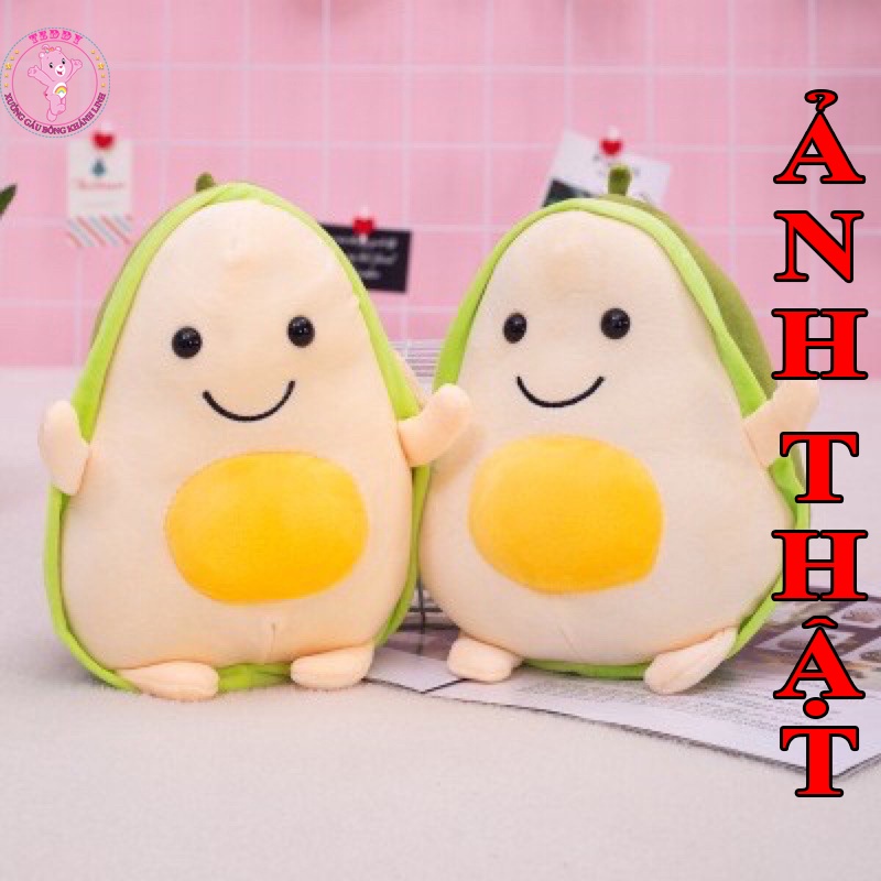 Gấu Bông Bơ Trứng Size Mini 20Cm Siêu Đáng Yêu Hàng Cao Cấp Xuất Siêu Thị Có Thể Giặt Máy