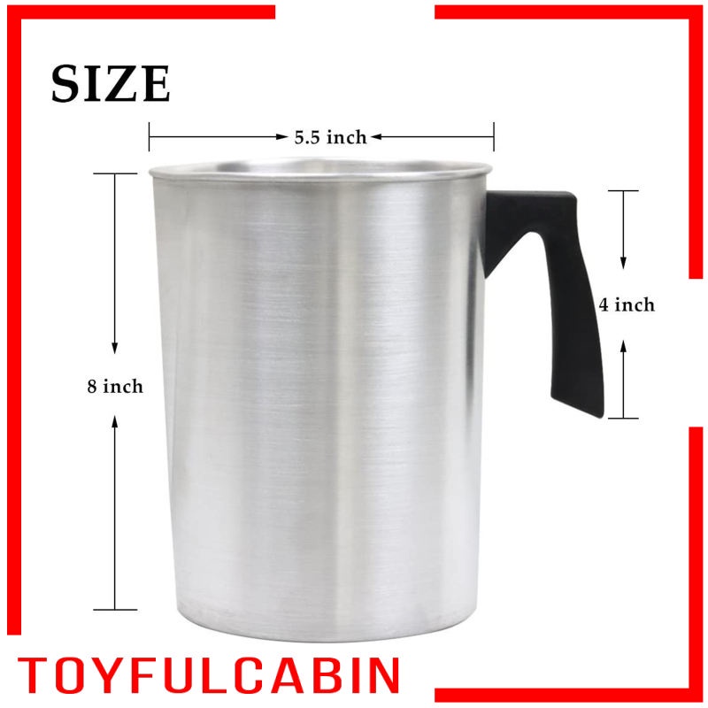 Bình đun nóng chảy sáp nến dung tích 3L