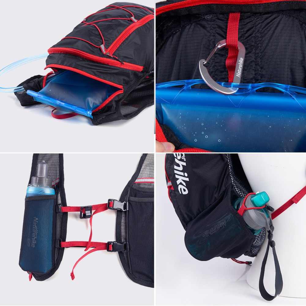 Balo Thể thao Naturehike NH18Y002-B Chạy bộ,leo núi, đạp xe  - Dung tích 15L